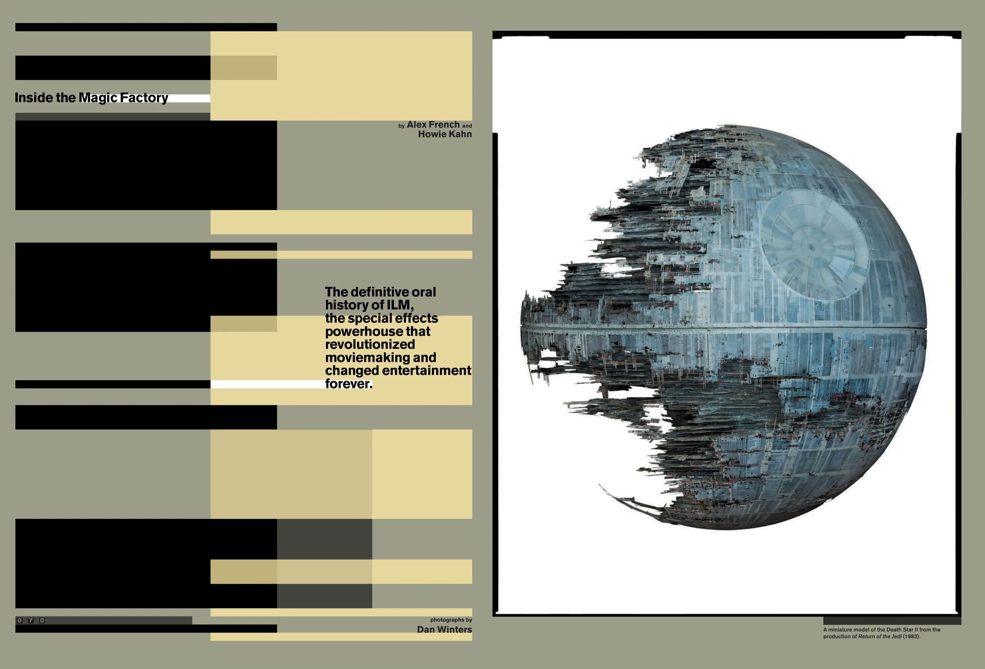 Inside the Magic Factory — oral history of ILM by Alex French and Howie Kahn