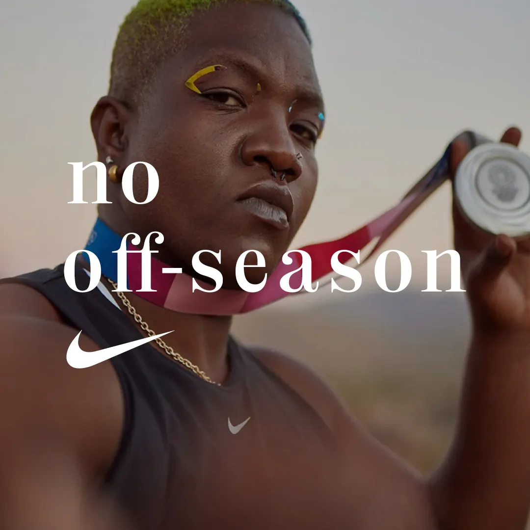 Nike — no off-season podcast cover